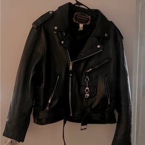 Genuine leather jacket size 46